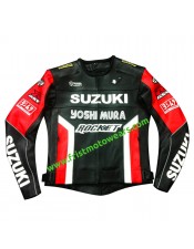 Suzuki GSXR Leather Motorcycle Jacket 